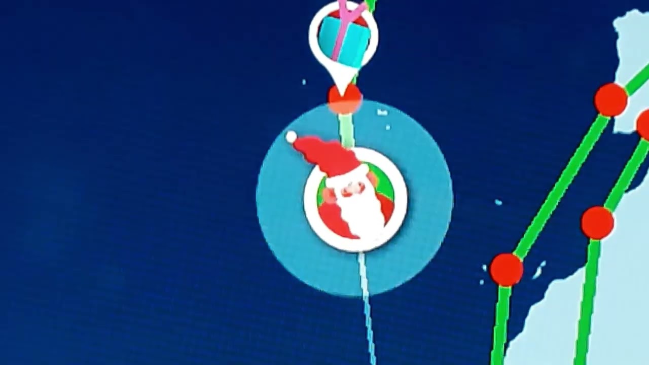 Santa tracker another video 🎅 ⛄ 🎄