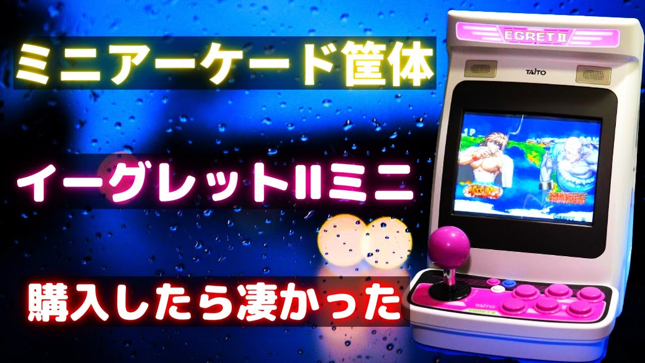 イーグレットツーミニ購入！ミニアーケード筐体の決定版か！？