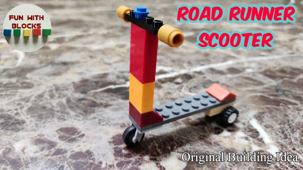 Lego classic 10715 Road Runner Scooter Building Instructions