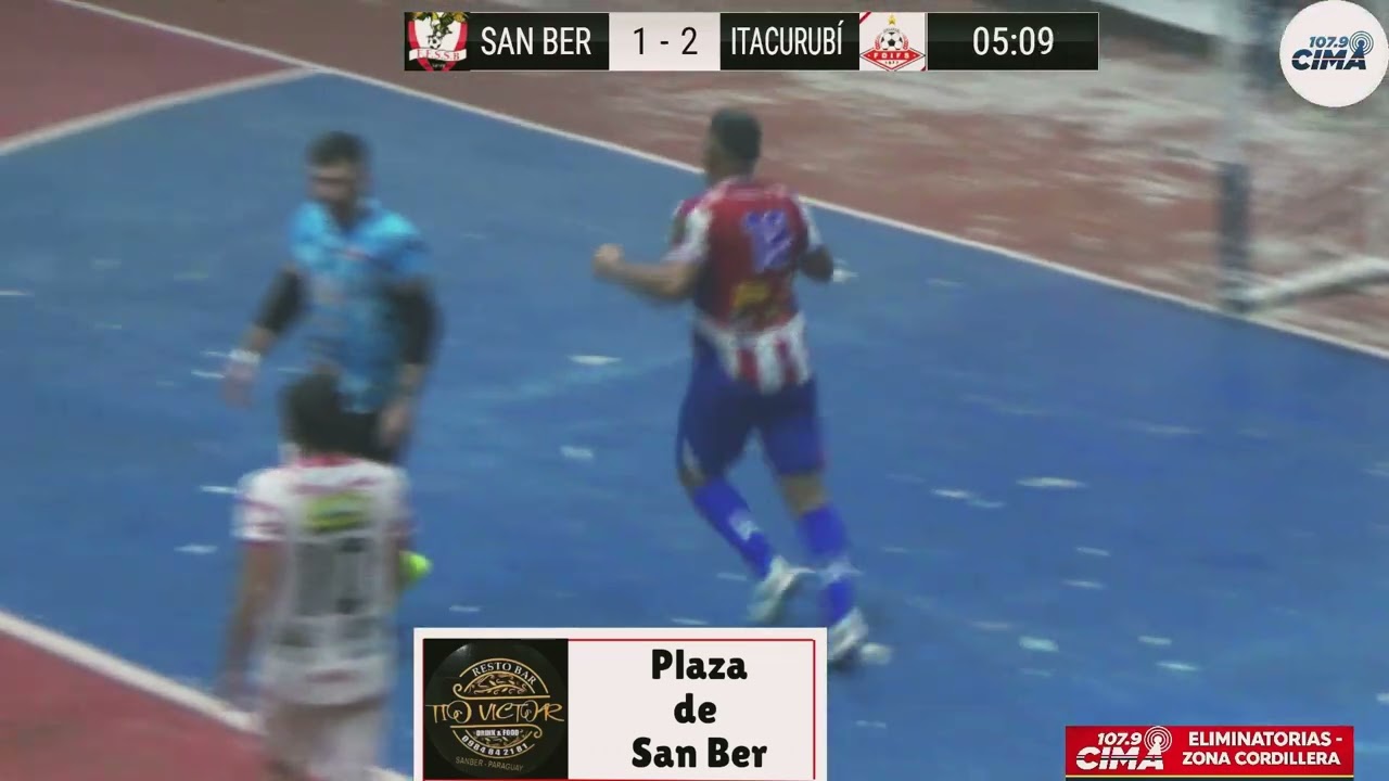 Resumen de goles San Ber 4-Itacurubi 1 fecha revancha