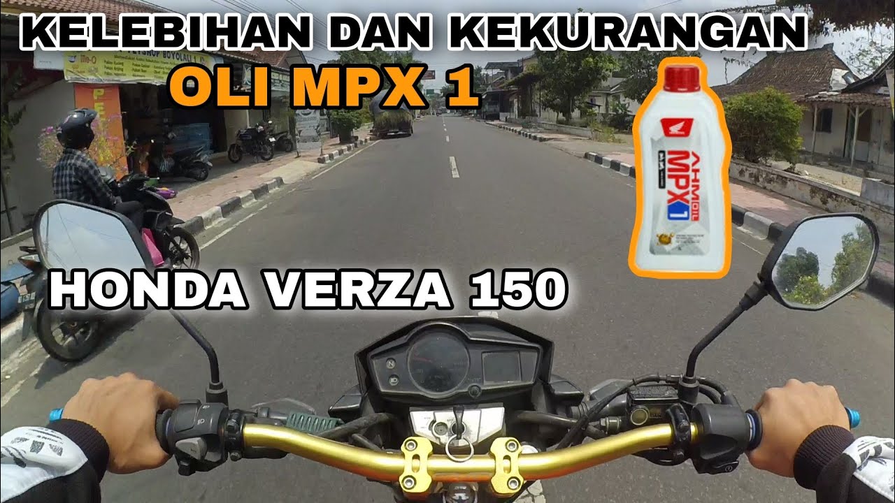 REVIEW OLI MPX 1 DI HONDA VERZA 150 #hondaverza #shorts #boyolali
