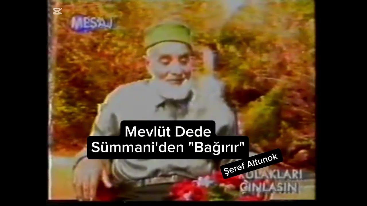 Sümmani dostu Mevlüt Dede Sümmani'den söylüyor 👏👏