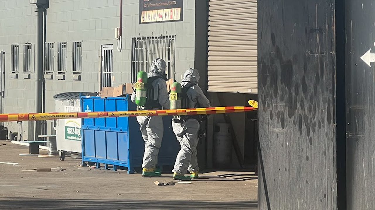 Hazmat incident in Girraween, Sydney's West