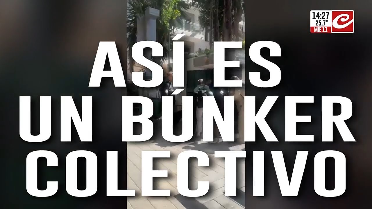 Guerra en el Medio Oriente: así es un búnker colectivo