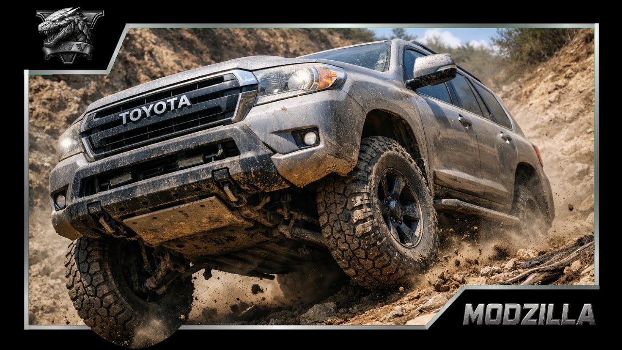 GTA 5 Toyota Land Cruiser Mod Gameplay | Ultimate Off-Road SUV Showcase | Modzilla Official