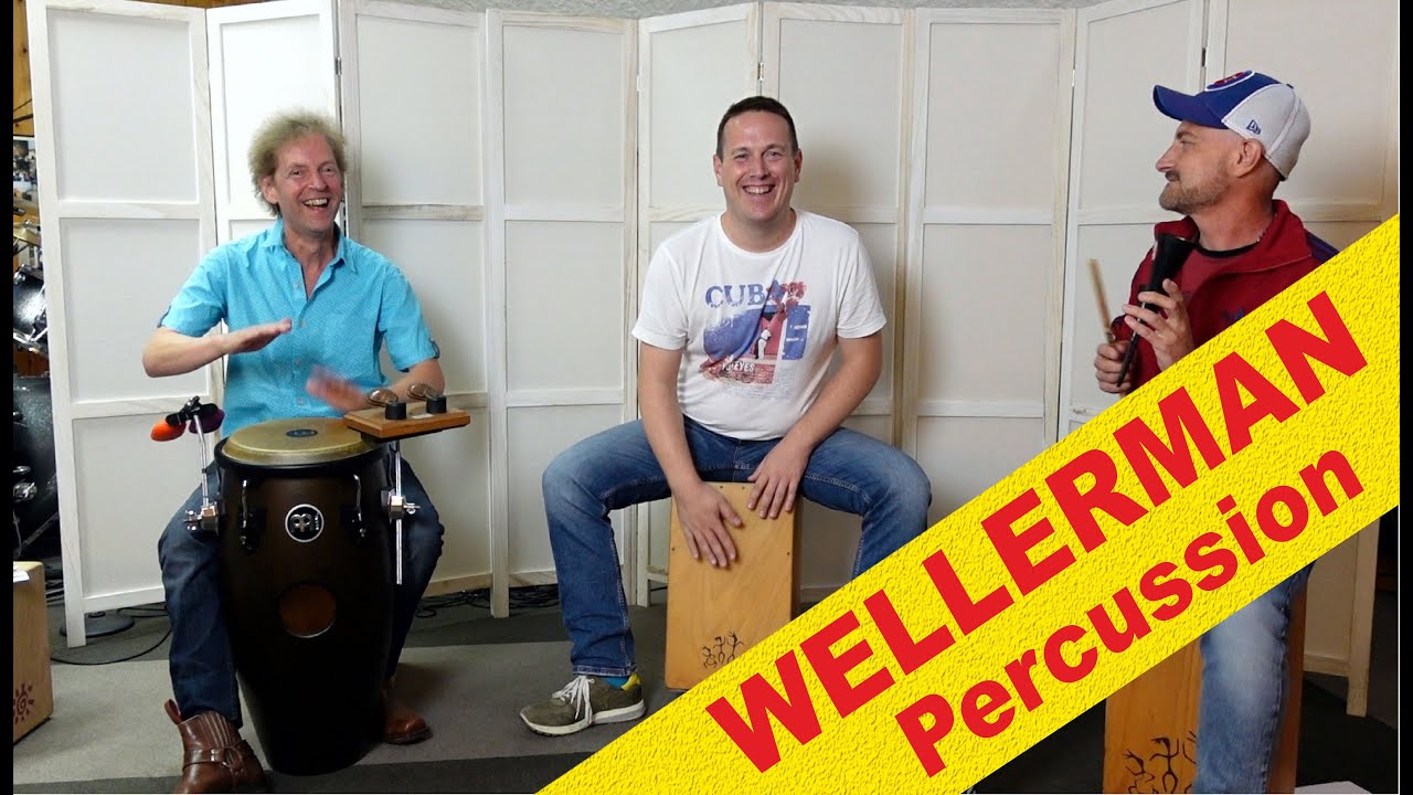 Wellerman Percussion mit Cajón, Conga und Agogo - ein Seemanns Shanty erobert das Klassenzimmer