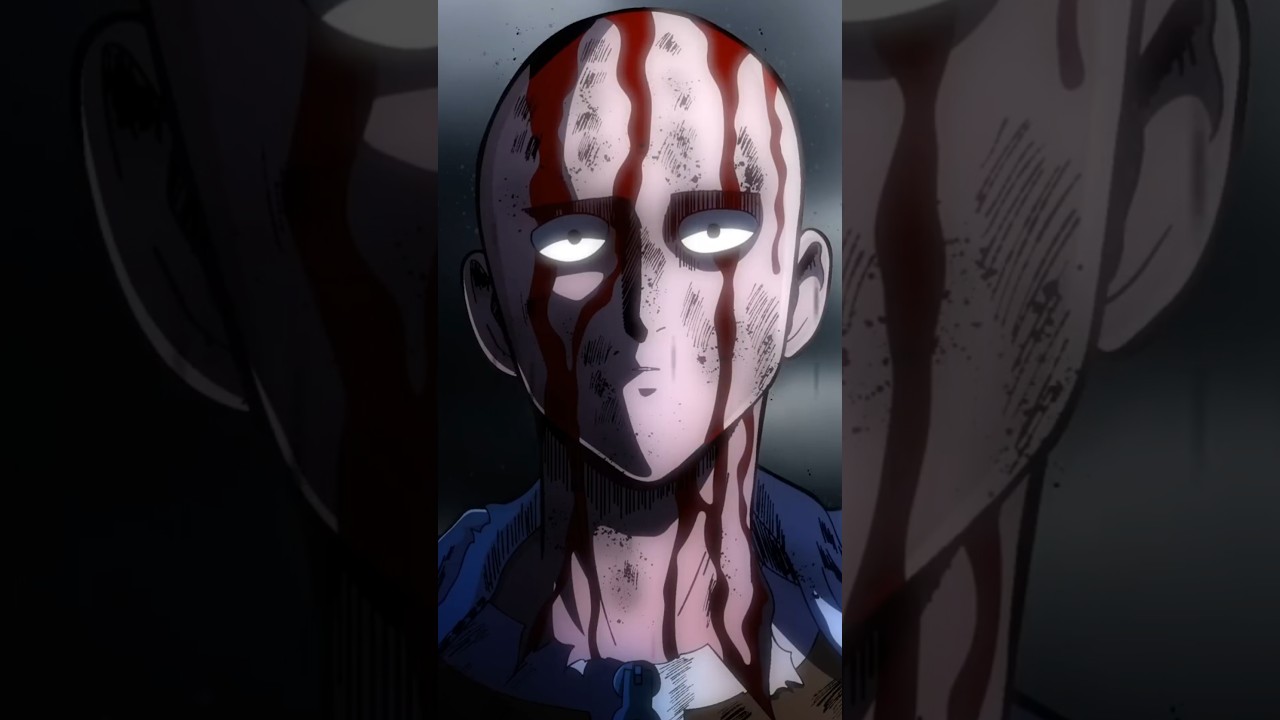 EL MOMENTO DONDE SAITAMA SE ENOJO DE VERDAD #onepunchman #opm #anime #manga #saitama #garou