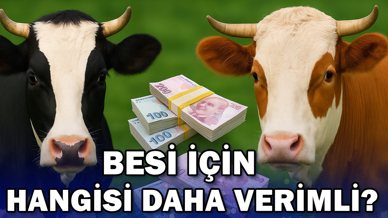 Besi İçin Hangi Irk Daha Verimli? Holstein VS Simantal / Verimli Çiftlikler