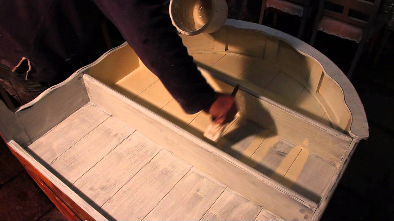 how to shabby chic furniture part 3 top coat tutorial guide welsh dresser