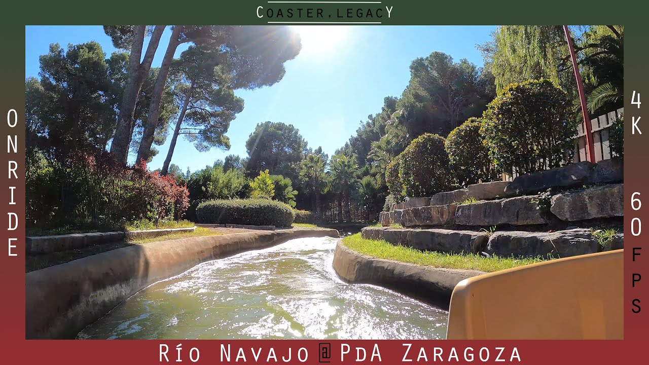 POV • Río Navajo @ Parque de Atracciones Zaragoza | 4K @60fps