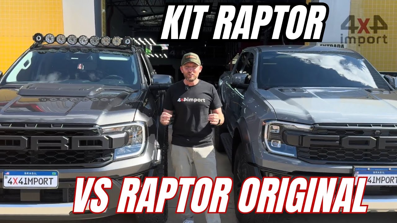 QUAL A DIFERENÇA DO KIT E RAPTOR ORIGINAL?