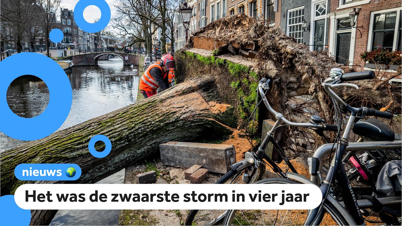 Zo groot is de schade door storm Eunice