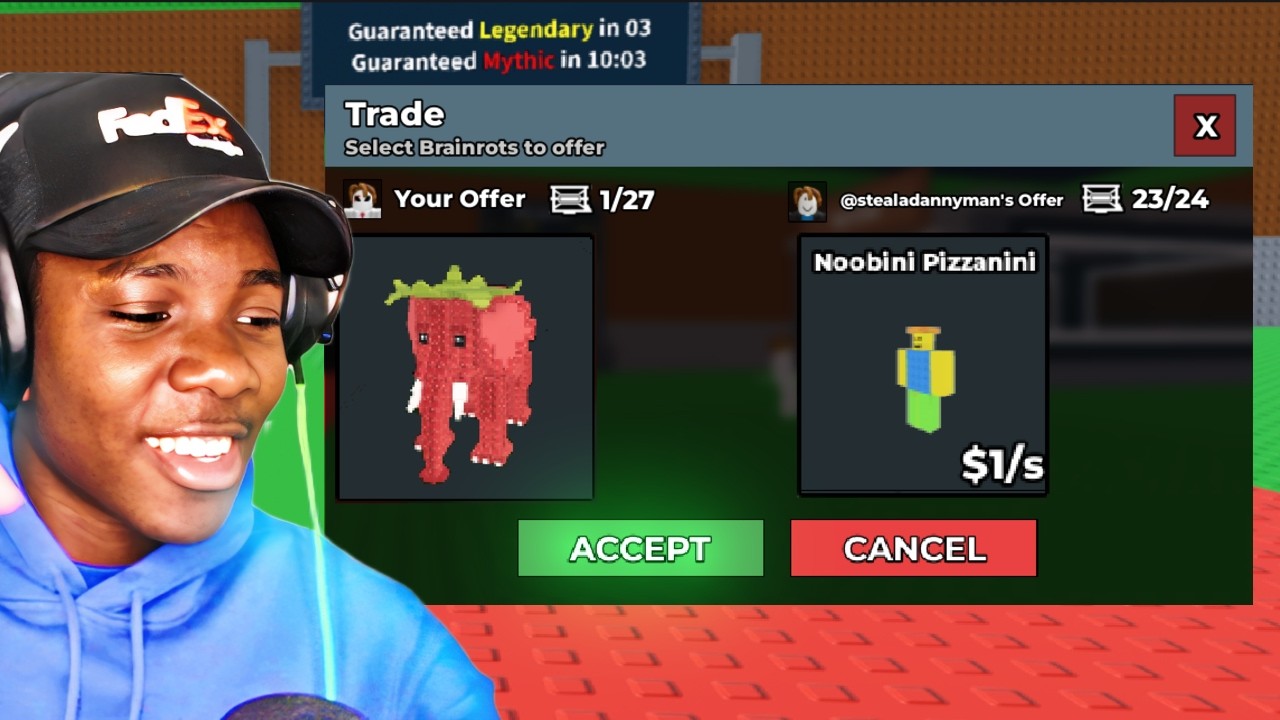 TRADING Viewers In Steal a Brainrot