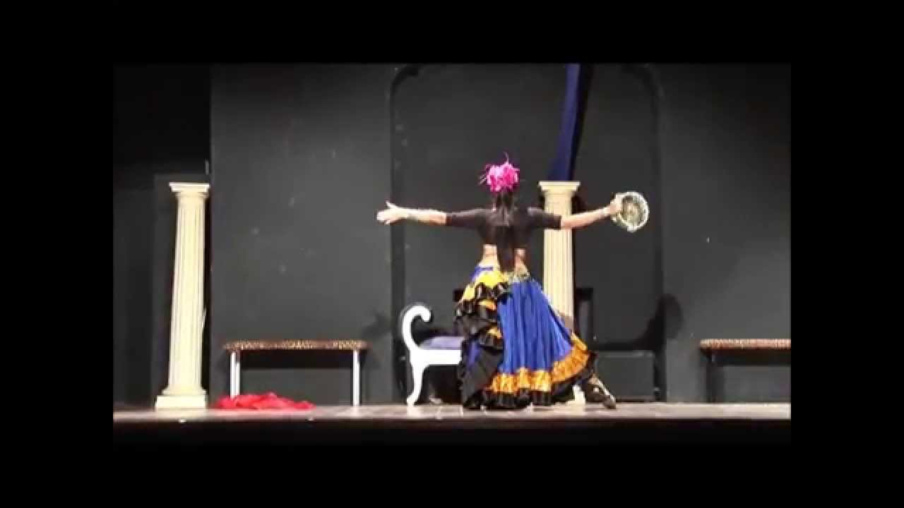 Marta Amira Danza del Ventre con Tamburello (Tambourine Bellydance)