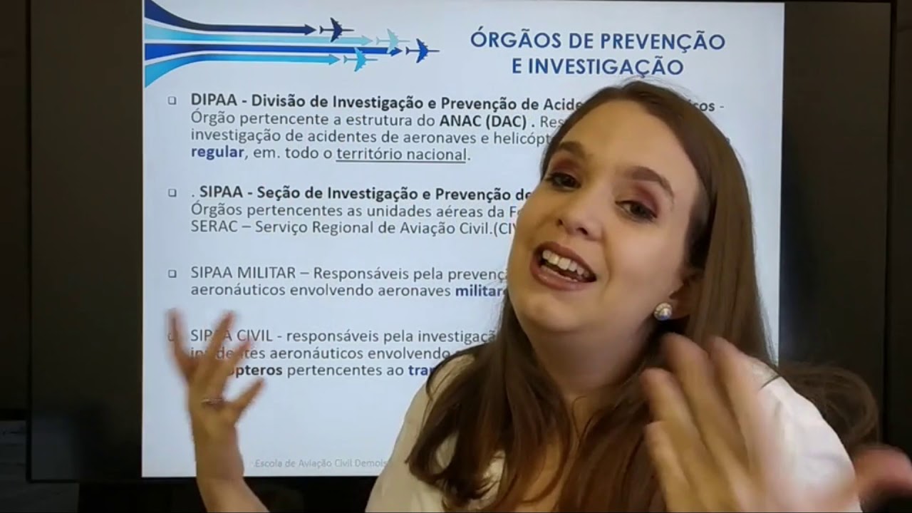 Aula de Segurança de Voo - Órgãos de Prevenção