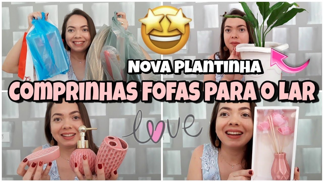 Comprinhas Fofas para o Lar | Novos Itens de Decora&ccedil;&atilde;o | Tudo Rosa💗