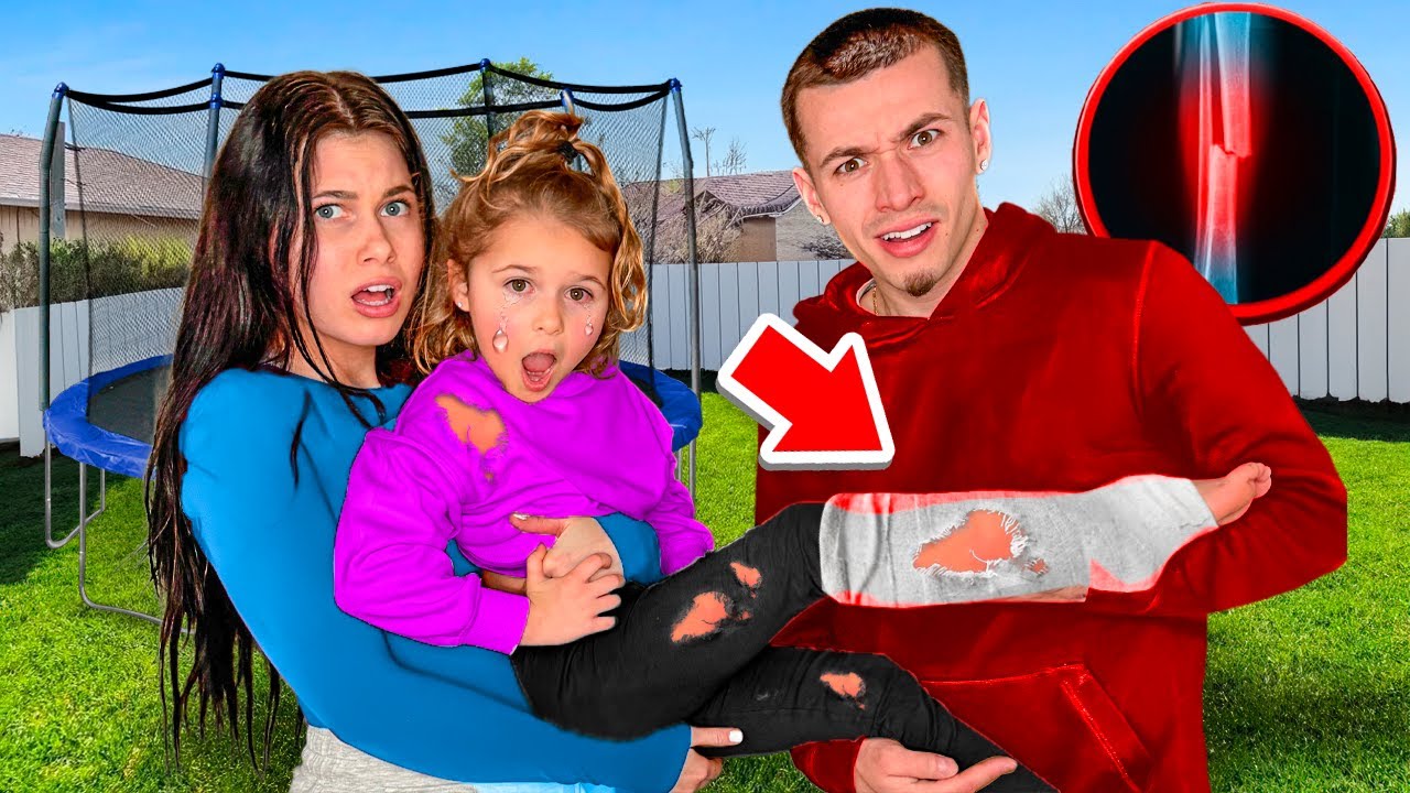 LANI&rsquo;S SCARY TRAMPOLINE INJURY!!
