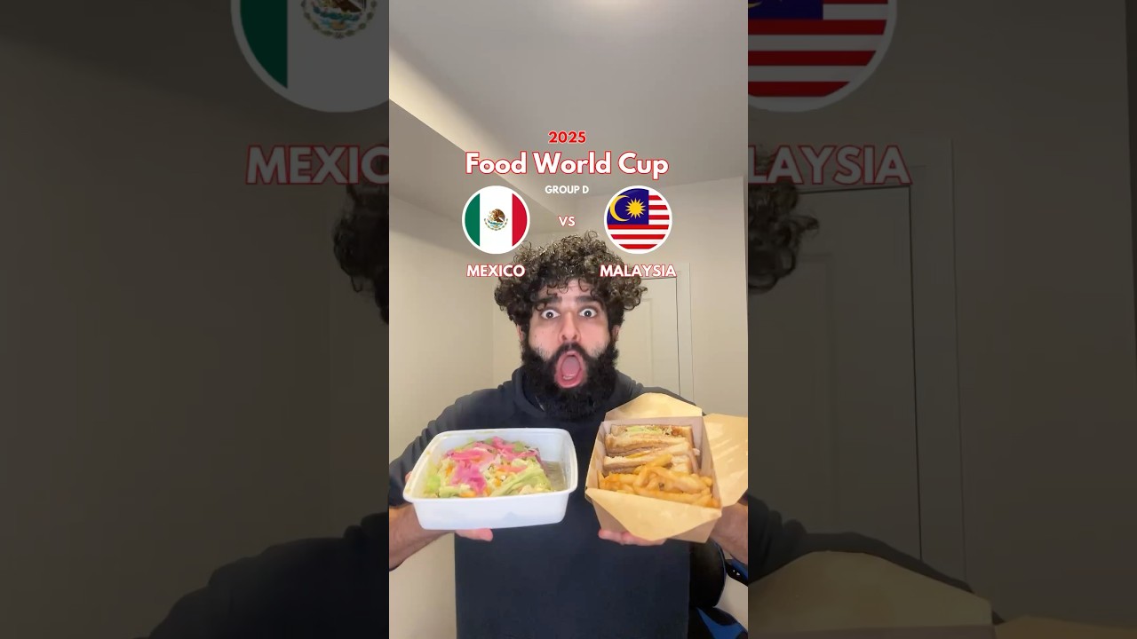 Mexico vs Malaysia - Food World Cup