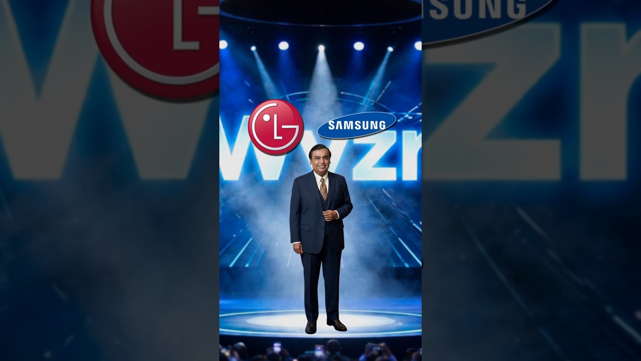 Mukesh Ambani's Secret Plan to DESTROY Samsung & LG in India #shorts