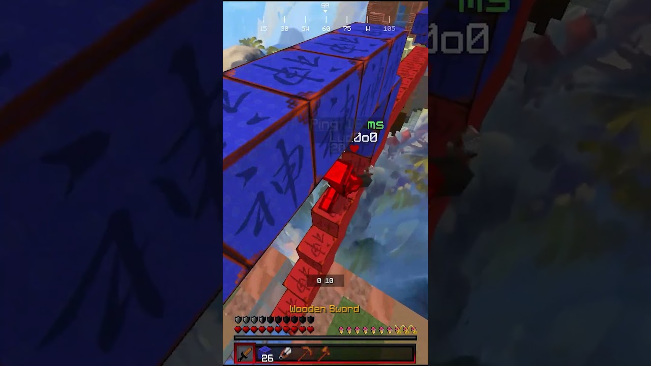Minemen a to kolejna rozgrzewka 4  😇 #minecraft #bedwars #centrumpvp #hypixel  #gaming #memes #pvp