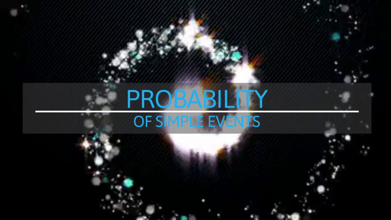Probability of Simple Events.