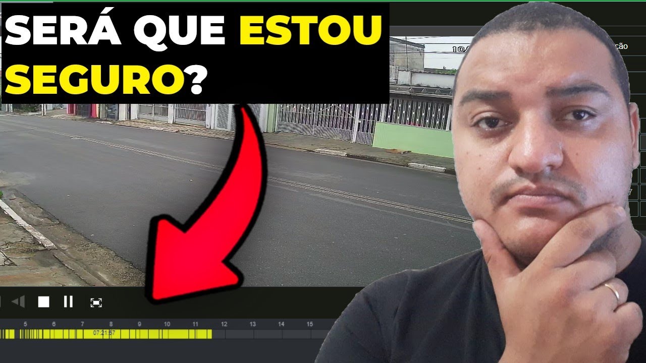 [CUIDADO] GRAVAR APENAS POR DETECÇÃO DE MOVIMENTO É SEGURO!? Câmera de segurança gravando por DM.