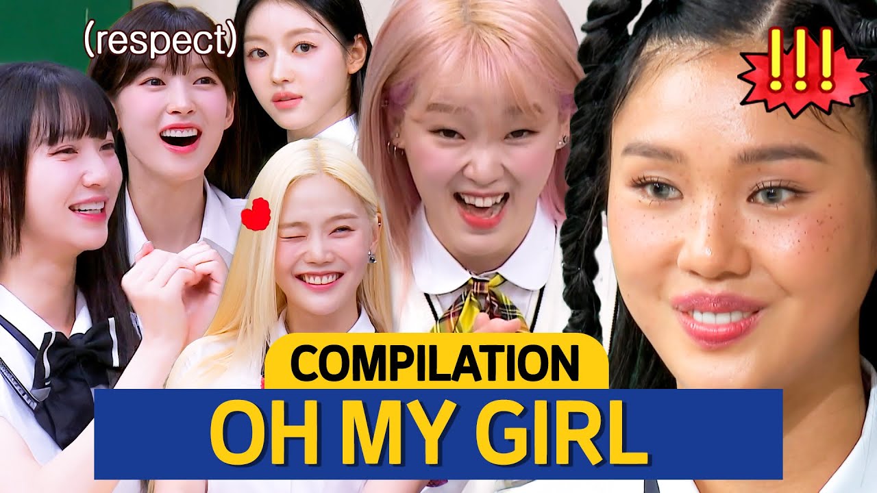 [Knowing Bros] 'Oh My' OH MY GIRL's Funny Moments Compilation 🤣