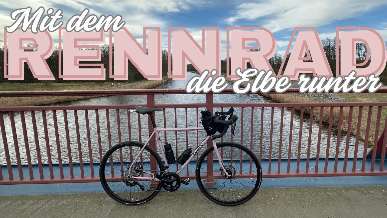 Mit dem Rennrad die Elbe runter - 85Km Tour