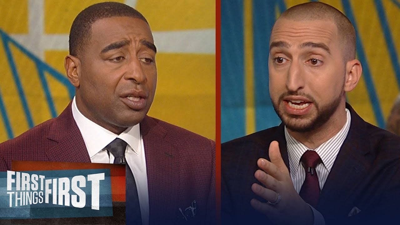 Nick on Myers saying Cousins is with Warriors 'Because he wants to win' | NBA | FIRST THINGS FIRST