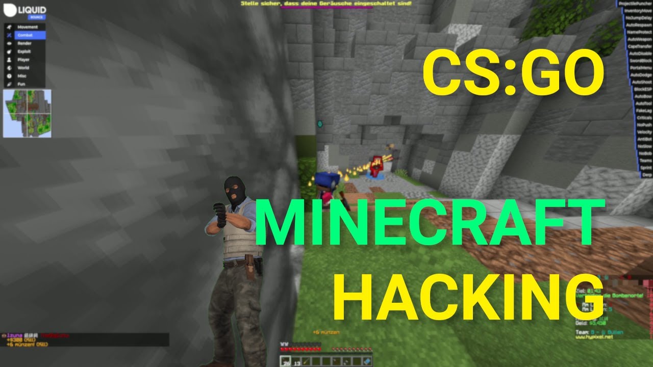 HYPIXEL Cops and Crims - CS:GO SPINBOT AIMBOT w/ #liquidbounce v0.1.4 (dev)