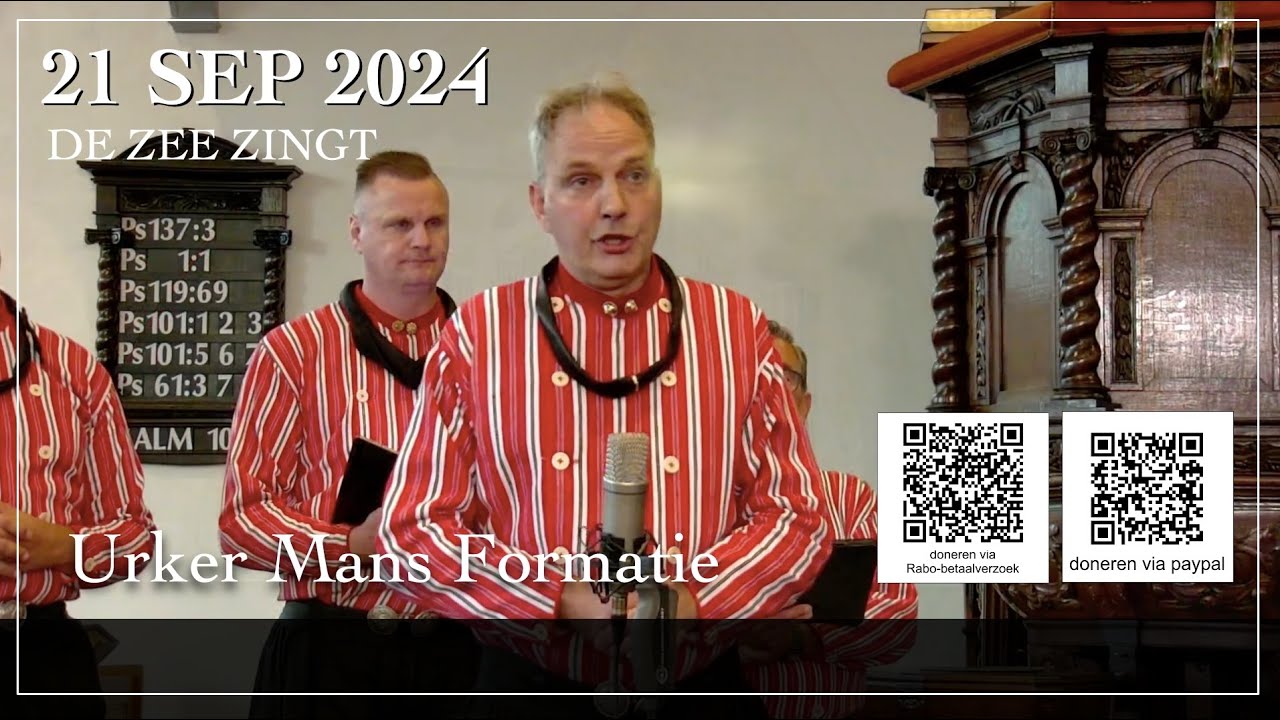 Urker Mans Formatie - De zee zingt vanuit Lunteren - Integrale uitzending