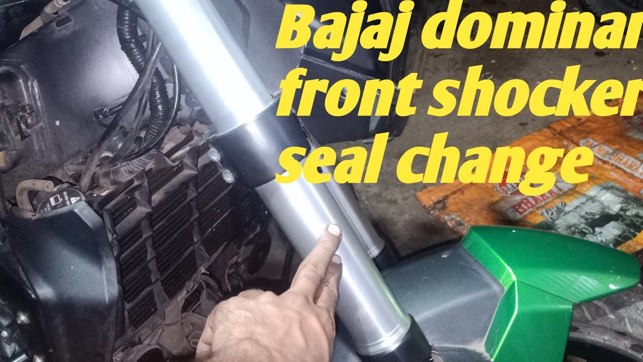 Bajaj dominar 400/soccer repairing/from soccer seal change/#dominar400