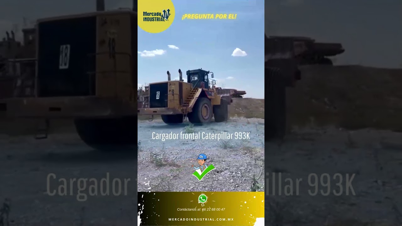 🚜Pruebas a Cargador frontal Caterpillar 993K🚜