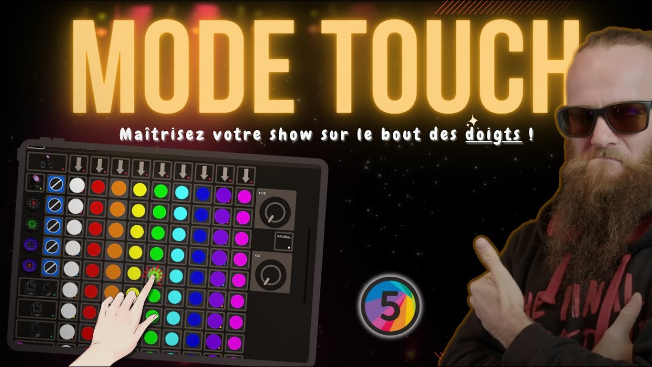 Touch mode - Daslight 5 full tuto