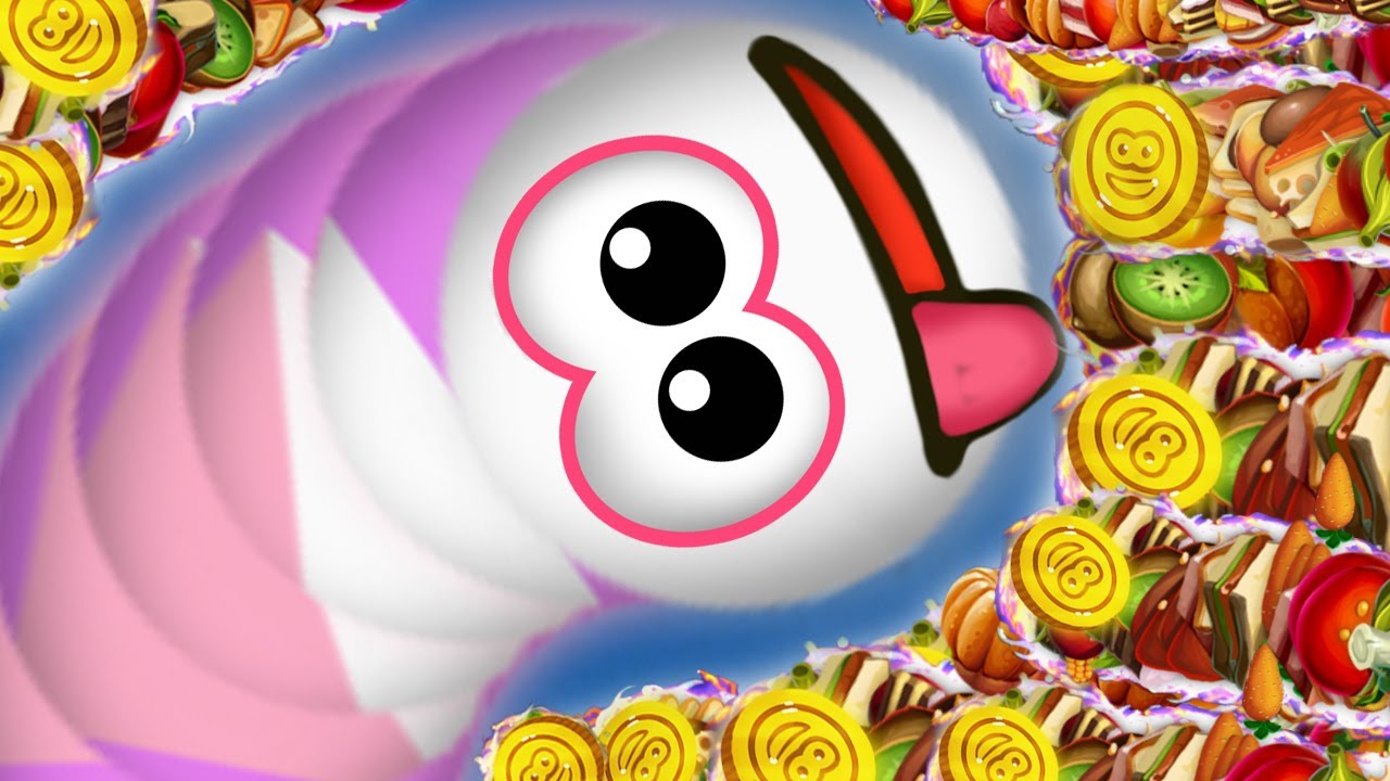 Worms Zone &copy; 4M Score Cute vs Fat Bots Best Master Troll Top 1 Slither Snake io Online Games 2020