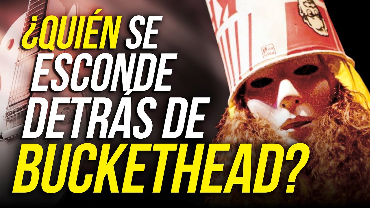 ¿Quién se esconde detrás del GENIAL GUITARRISTA BUCKETHEAD? La historia