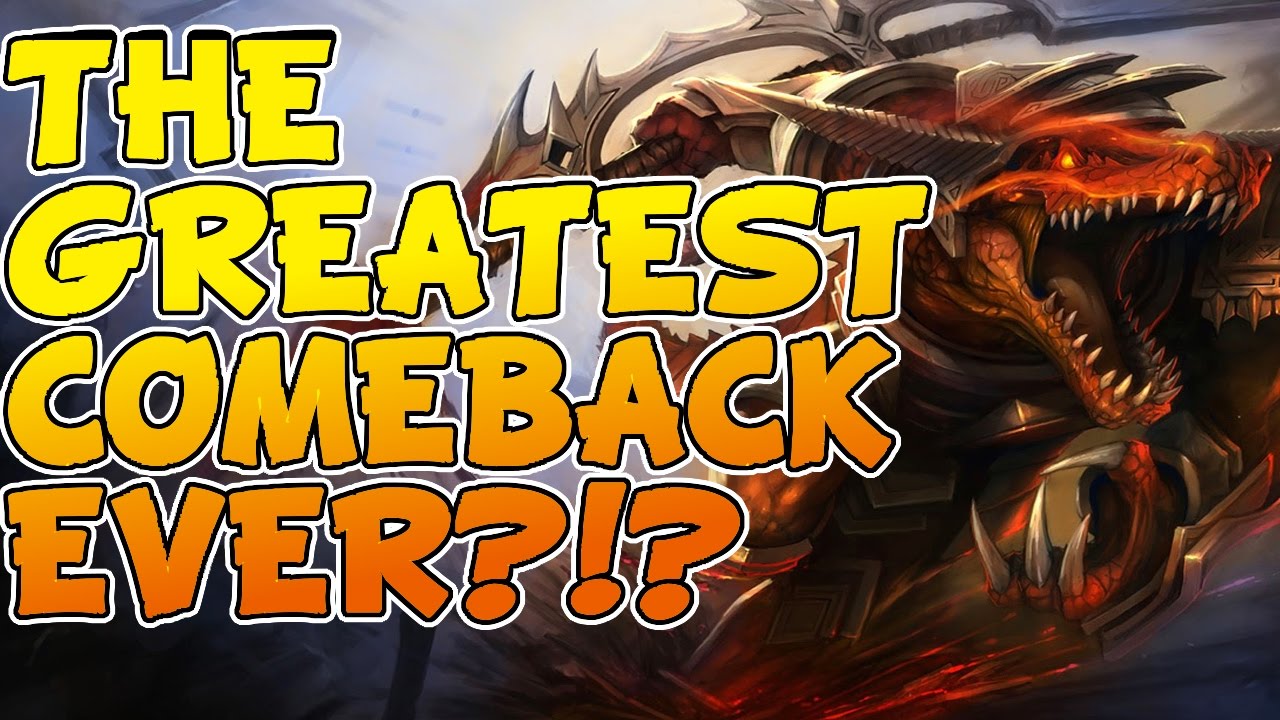 THE GREATEST COMEBACK EVER?? RENEKTON VS LISSANDRA - Unranked to Masters #114