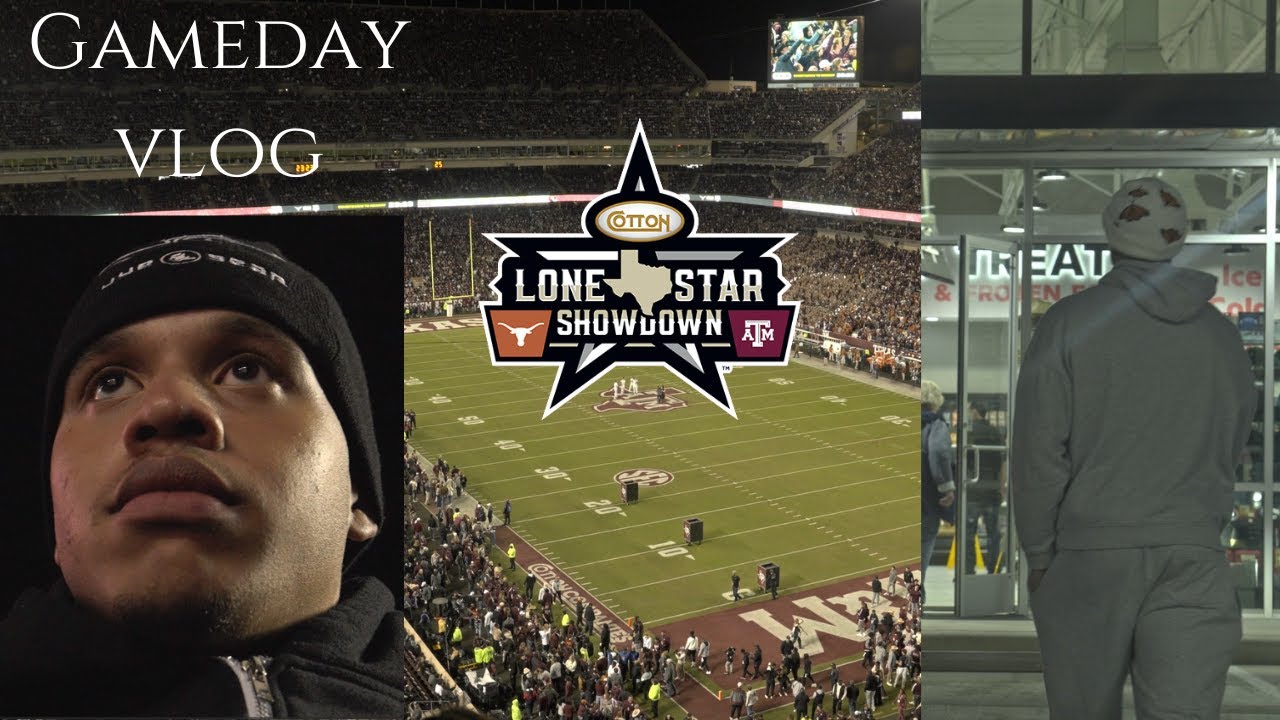 My Experience at the Texas VS Texas A&M College Football Game | Vlog | Cinematic | Sports |