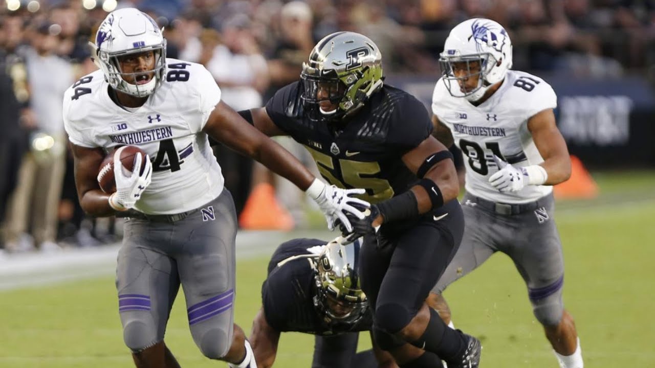 Northwestern vs Purdue 2018 Highlights
