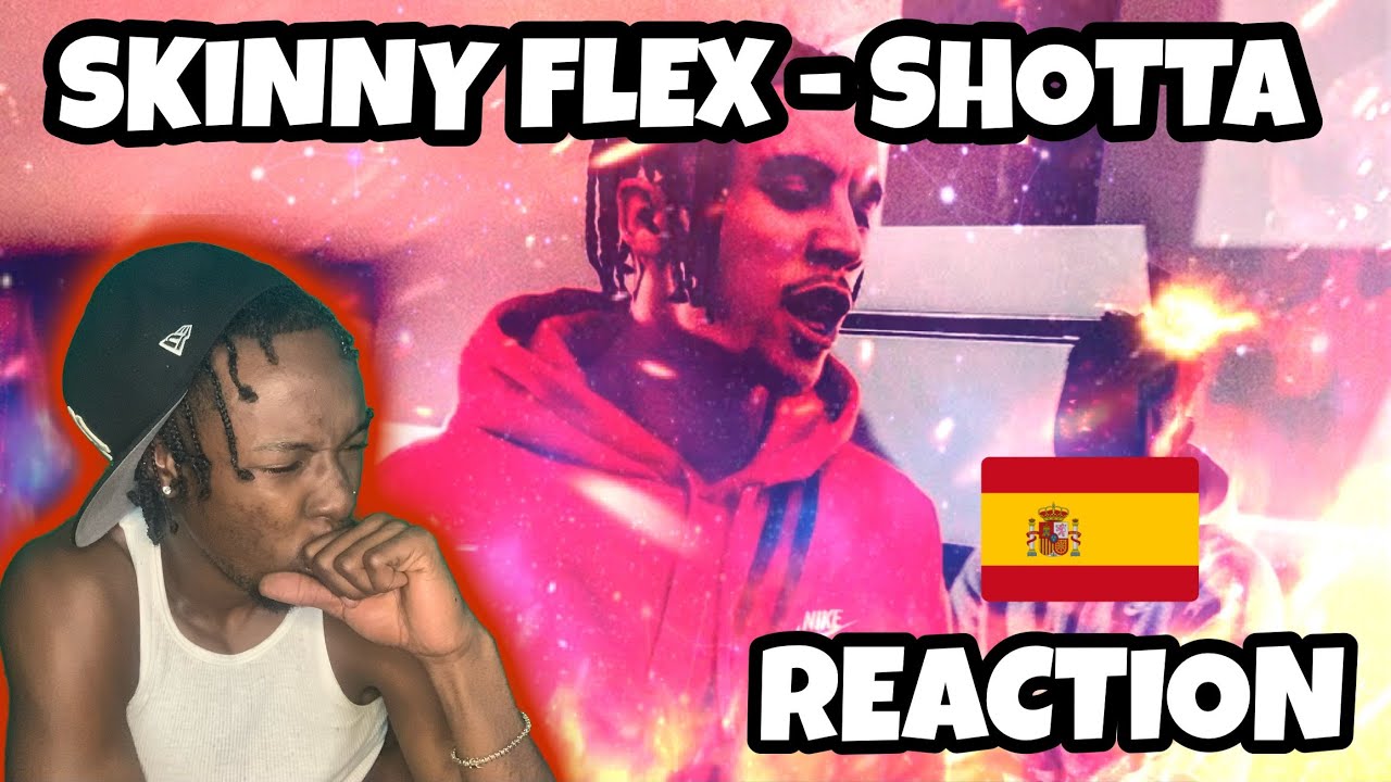 AMERICAN REACTS TO SPANISH DRILL RAP! Skinny Flex - SHOTTA (Official Video)