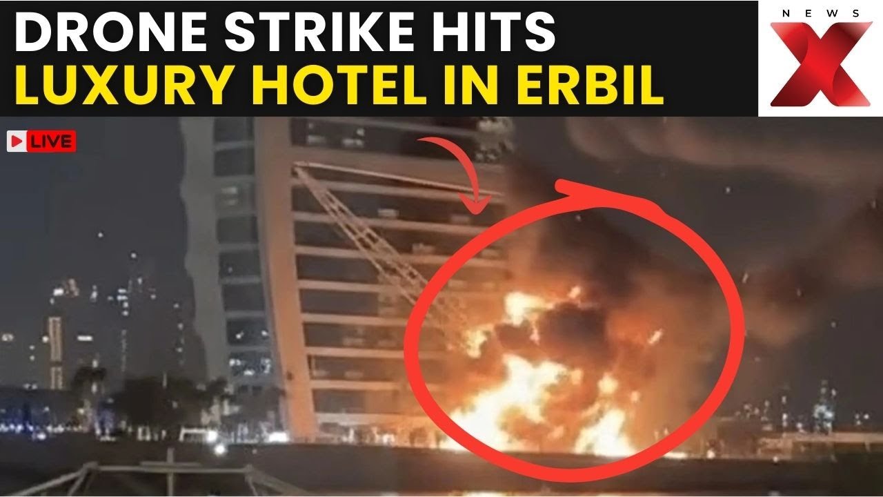 Erbil Drone Attack LIVE: Drone Strike Targets Luxury Hotel in Erbil&mdash;Foreigners at Risk?