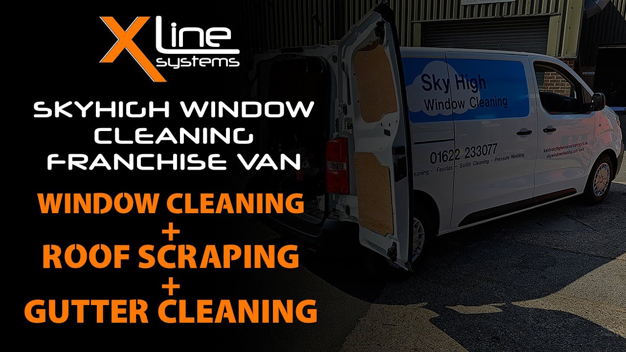 Peugeot Expert Commercial Cleaning Van Package for SkyHigh Window Cleaning Franchise