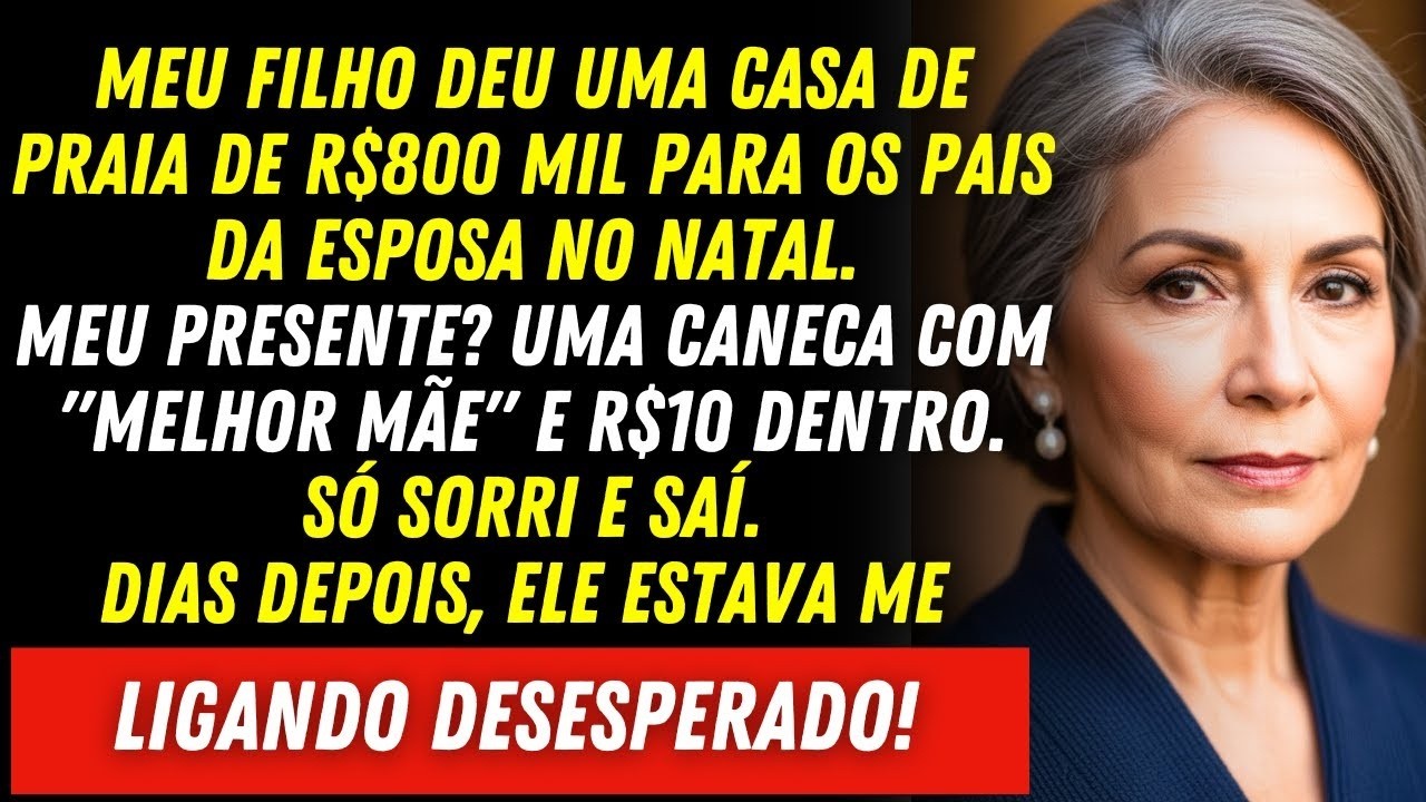 Meu Filho Deu Casa De R$800 Mil Para Os Sogros  Ganhei Caneca Com R$10  Deixei Algo Que O Fez Chor