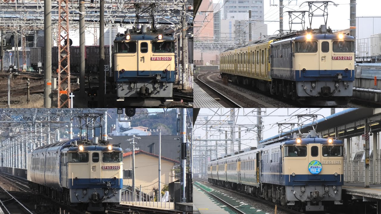 【6月5日はEF65の日！】貨物も客車も牽ける万能機