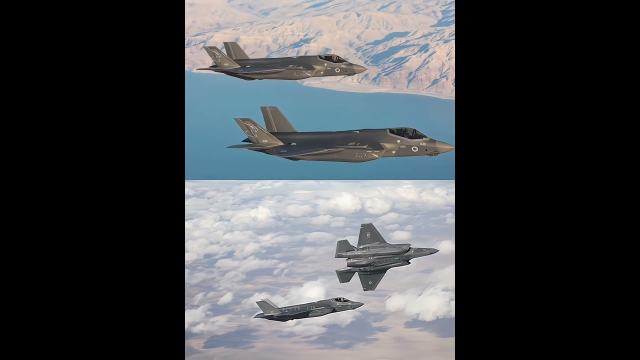 F-35 Adir: Power of the Israeli Air Force #f35 #stealthfighter #iaf #israelpower #lightning #modify