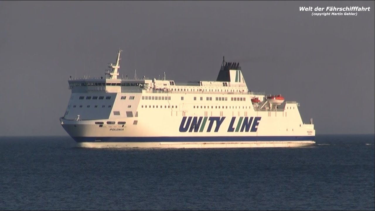 Ferry Line Ystad - Świnoujście  Part II (Ferry Trip on MS Polonia and MS Skania)