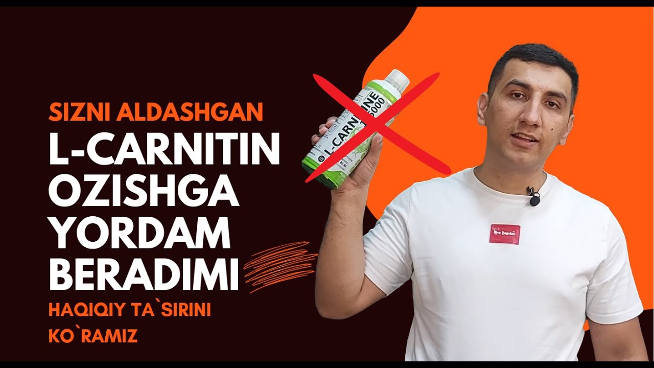 L-Carnitin nima? Tez ozishga yordam beradimi? Tez ozish uchun ichsa bo`ladimi?