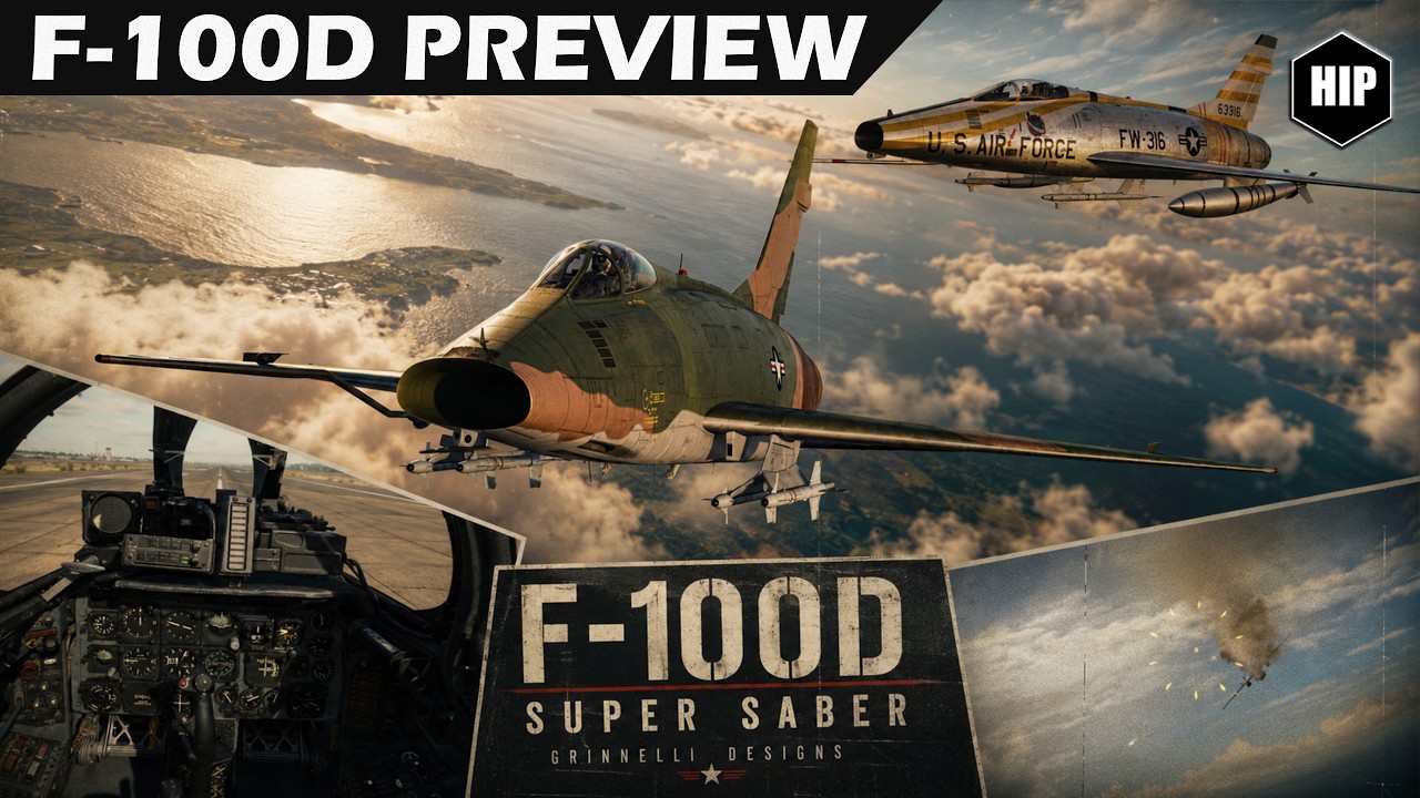 Я полетал на F-100D в DCS раньше всех &mdash; вся правда | Особенности | Летные характеристики | Общие ...