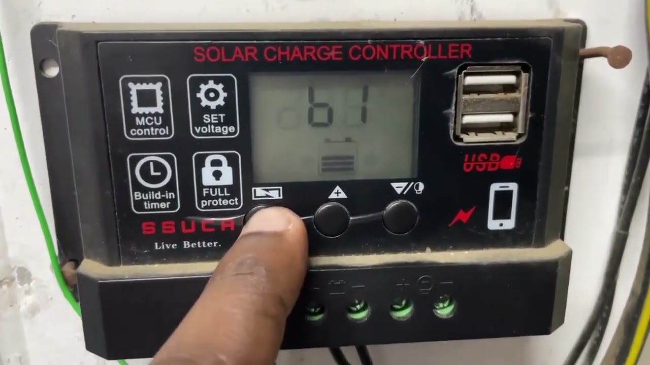 How to connect solar panel to battery and inverter || Solar Charge Controller
