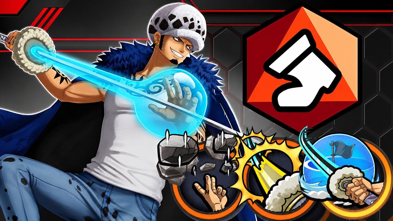 TRAFALGAR LAW GAMEPLAY | ONE PIECE BOUNTY RUSH | OPBR